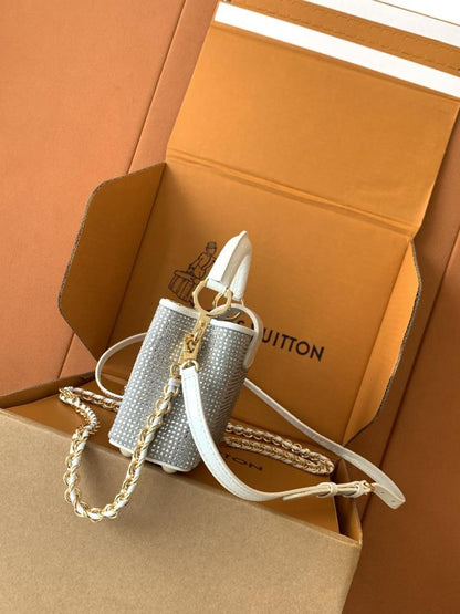 Luxury Crystal-Embellished Leather Wallet