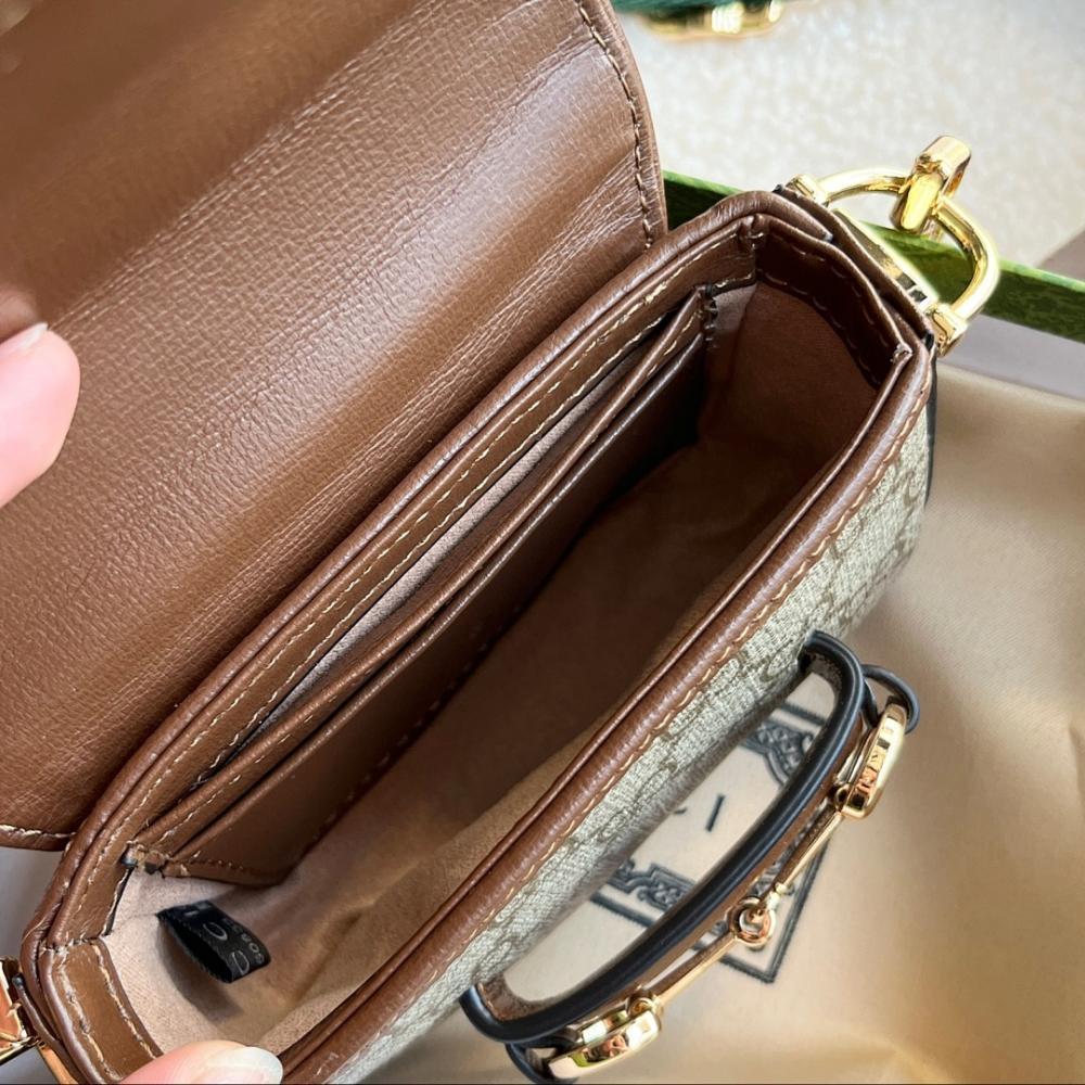 Modern Italian-Inspired Brown Monogram Shoulder Bag