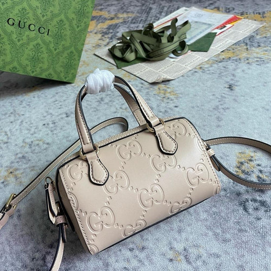 Luxury Refined Top Handle Bag