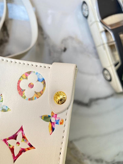 Modern Refined Printed Leather Bag