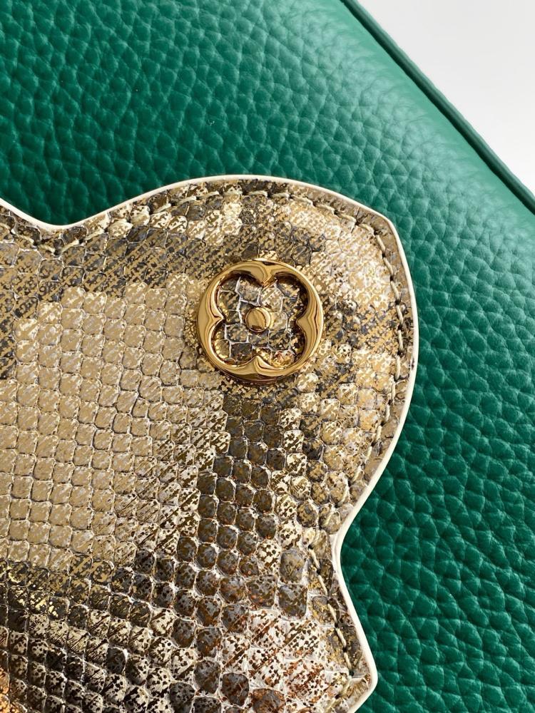 Calfskin Top Handle Bag