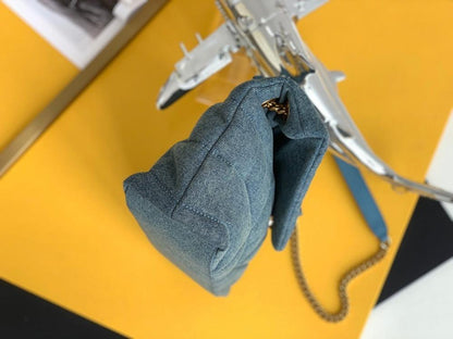 Classic Blue Top Handle Bag – Special Edition