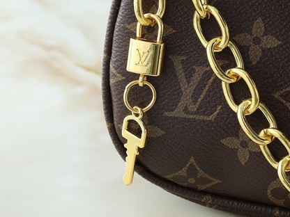 Modern Luxury Monogram Calfskin Bag