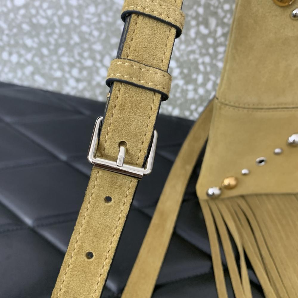 Studded Leather Shoulder Bag