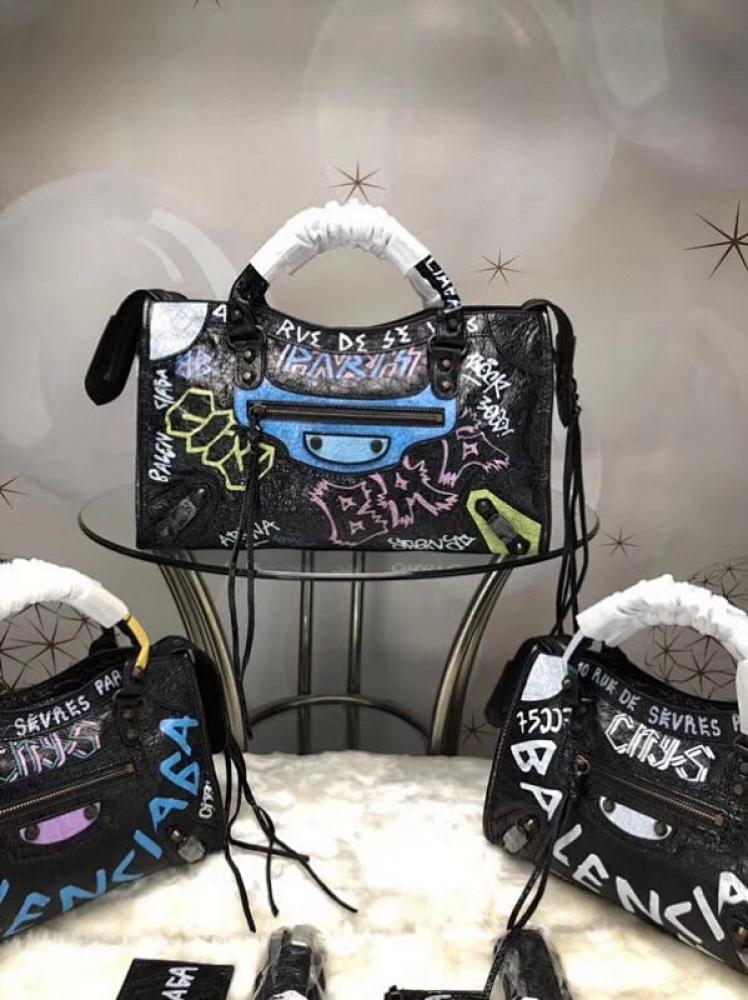 Luxury Leather Top Handle Bag