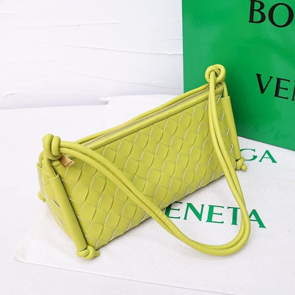 Luxury Premium Woven Lambskin Shoulder Bag