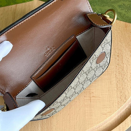 Stylish Refined Monogram Shoulder Bag