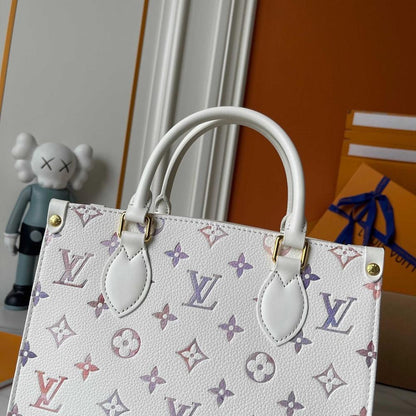 OnTheGo Monogram Leather Shoulder Bag
