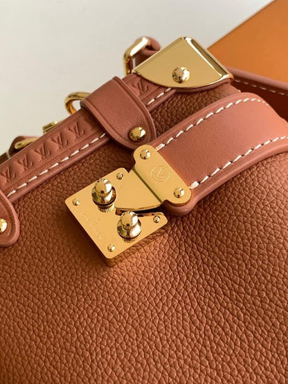 Modern Elegant Calfskin Travel Bag