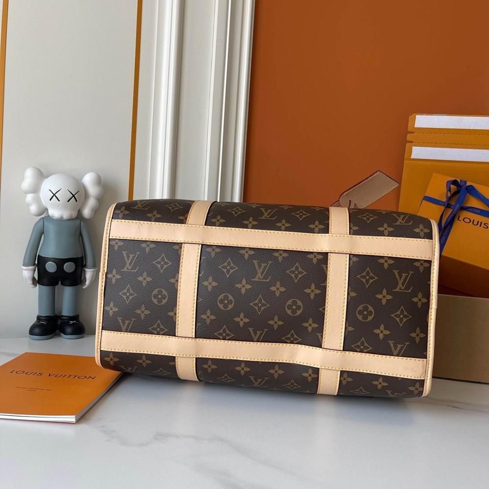 Modern Monogram Leather Crossbody Bag – Limited Edition