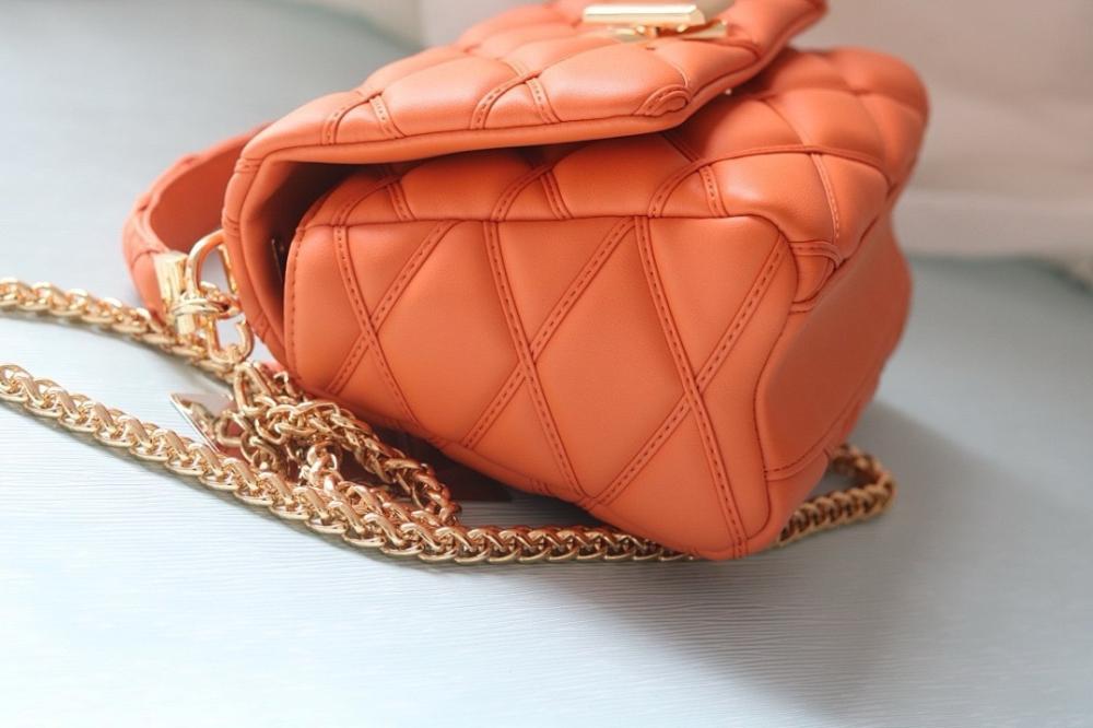Modern Premium Quilted Lambskin Top Handle Bag