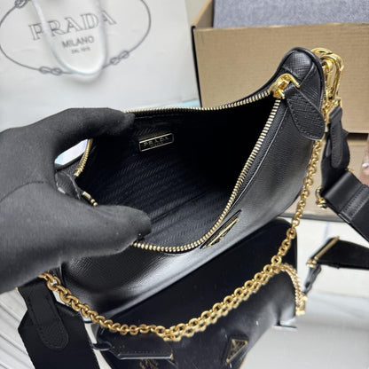 Nylon Hobo Bag