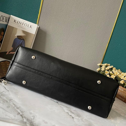 Luxury Stylish Leather Top Handle Bag