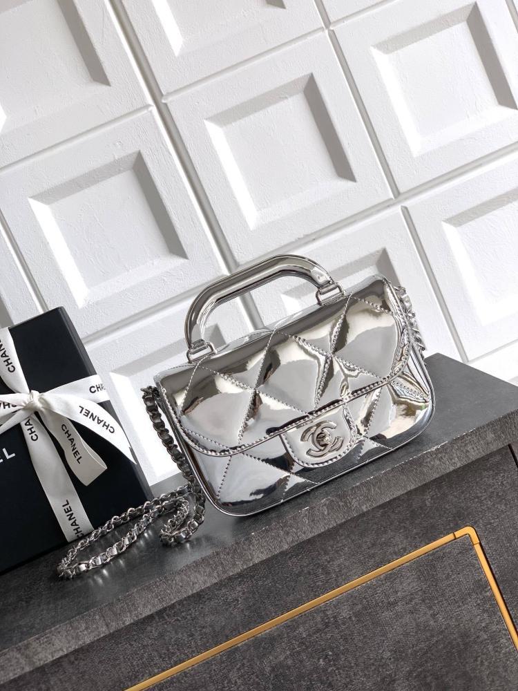 Leather Top Handle Bag