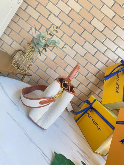 Classic Refined Calfskin Shoulder Bag
