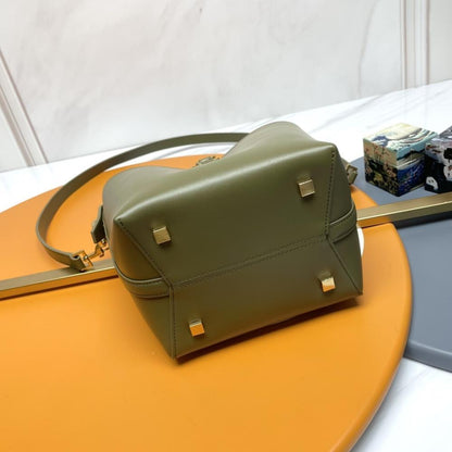 Calfskin Bucket Bag