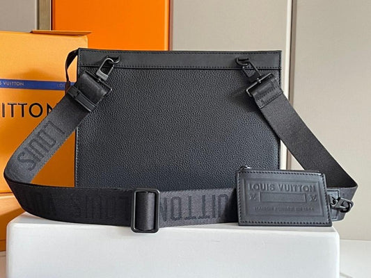 Italian-Inspired Luxury Leather Shoulder Bag