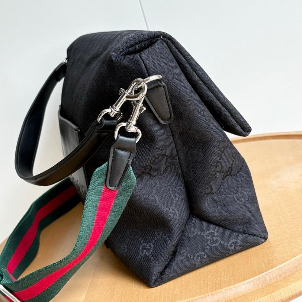 Italian-Inspired Luxury Printed Top Handle Bag