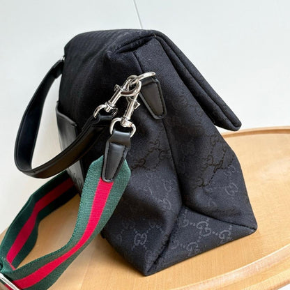 Italian-Inspired Luxury Printed Top Handle Bag