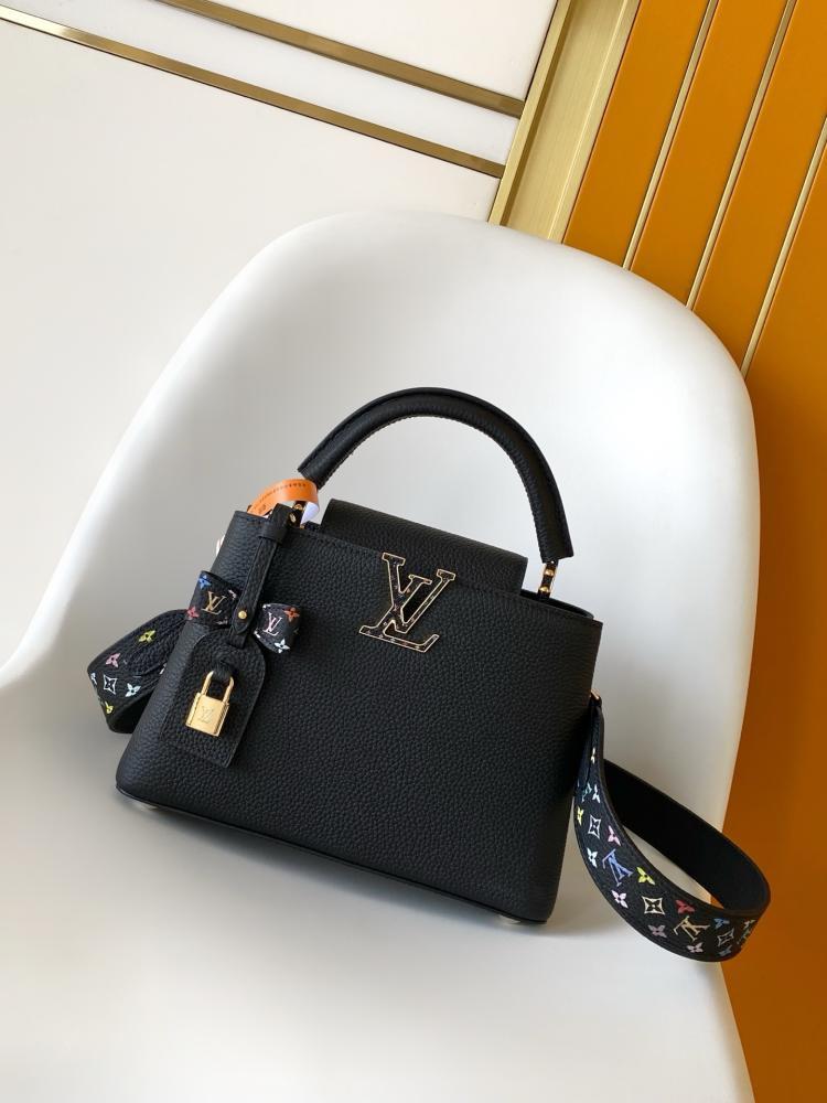 Leather Top Handle Bag