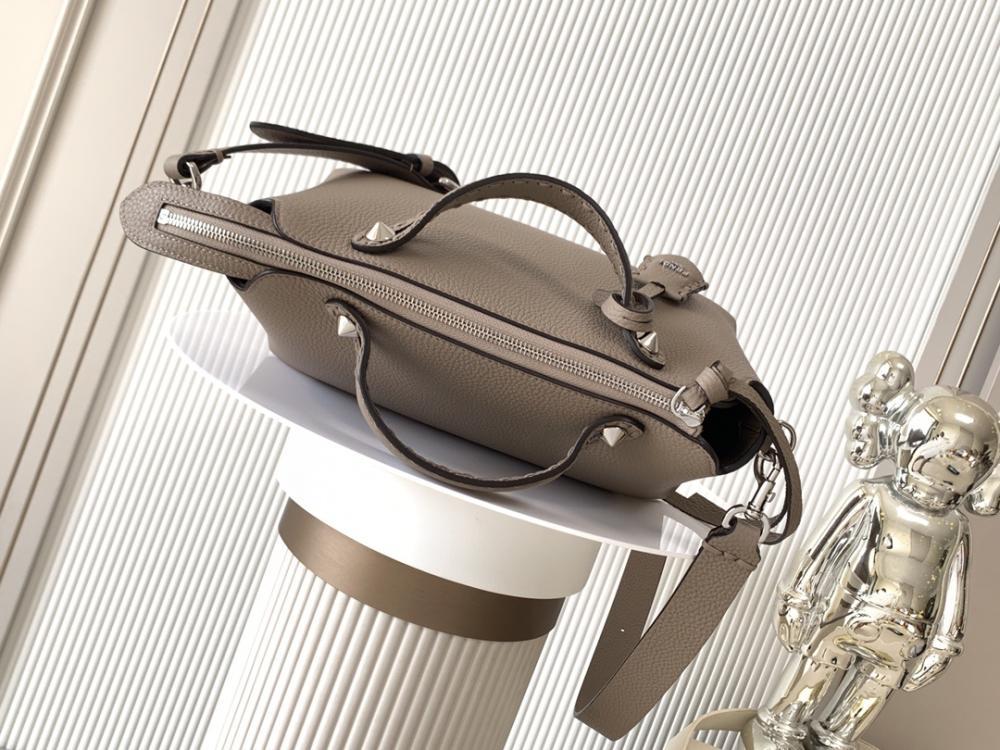 Leather Top Handle Bag