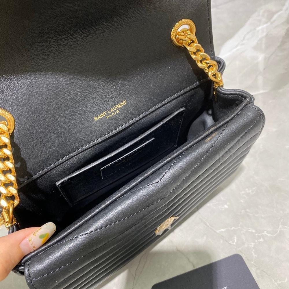 Modern Refined Embroidered Lambskin Crossbody Bag