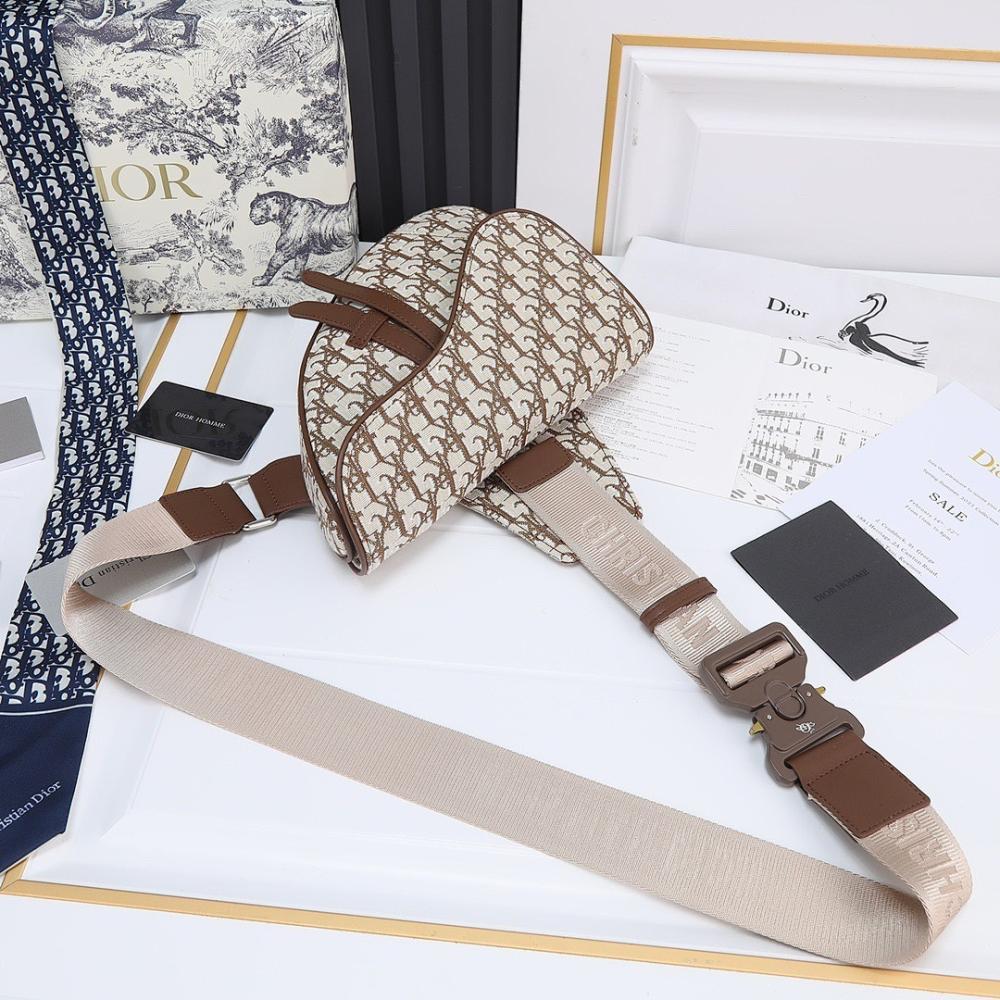 Modern Luxury Monogram Calfskin Shoulder Bag