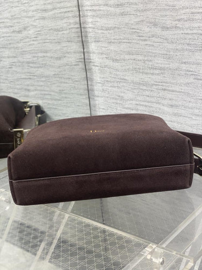 Suede Hobo Bag