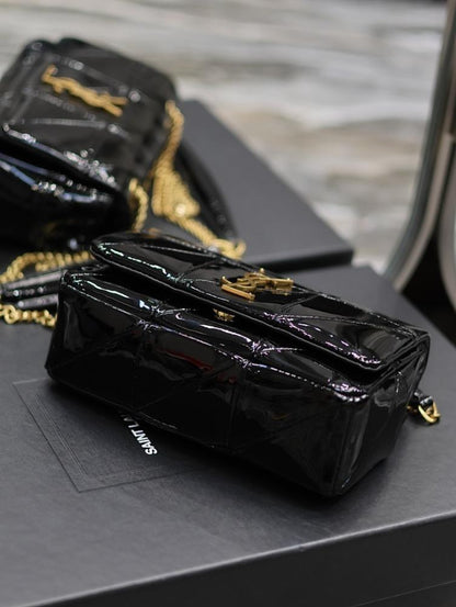 Modern Stylish Patchwork Leather Shoulder Bag