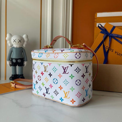 Stylish Monogram Leather Shoulder Bag – Special Edition