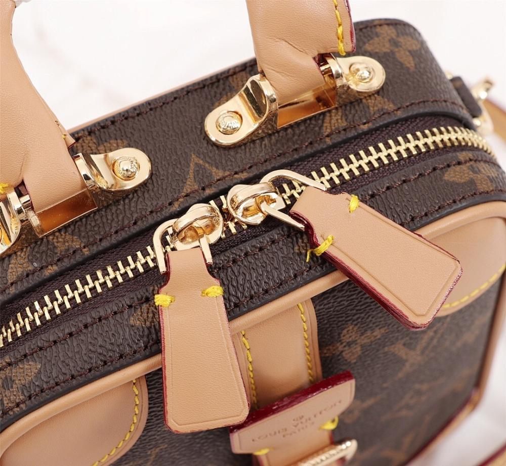Stylish Monogram Leather Shoulder Bag – Special Edition