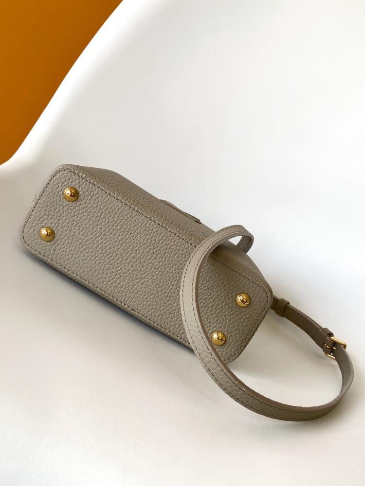 Leather Top Handle Bag