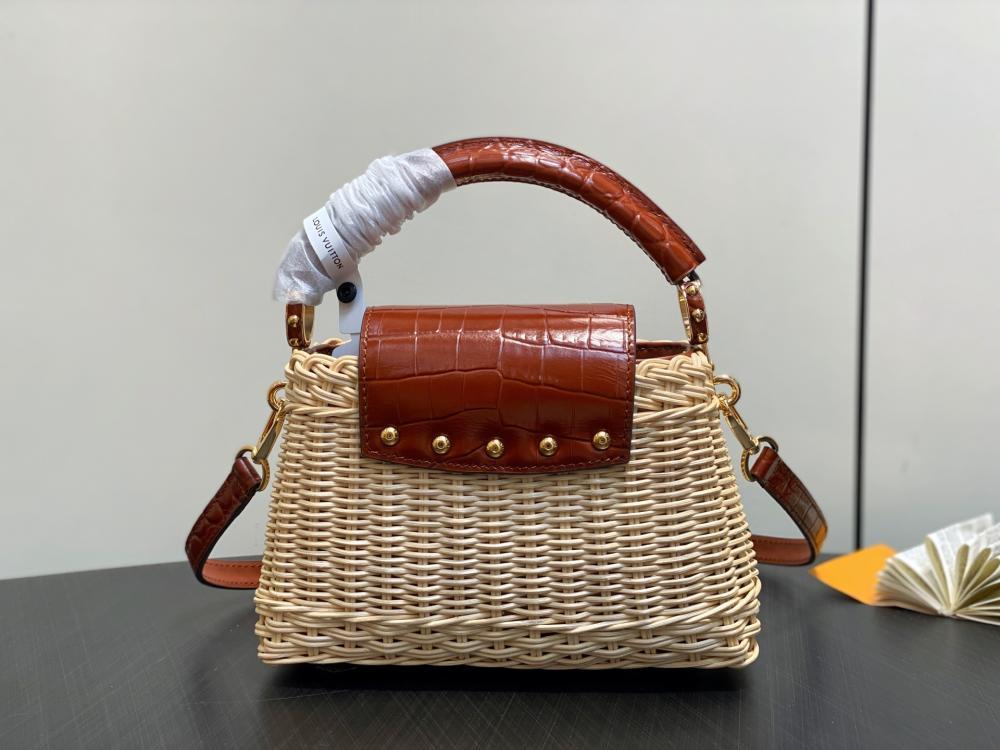Leather Top Handle Bag