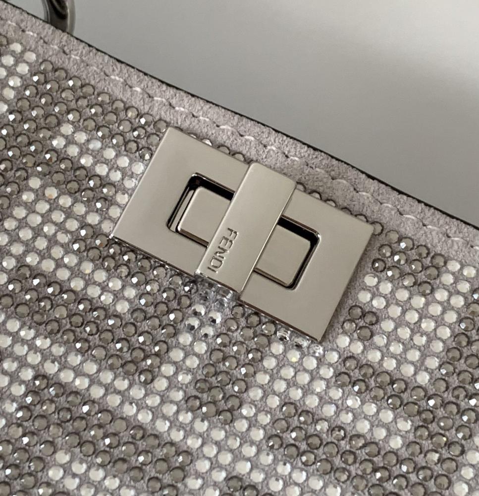 Classic Silver Top Handle Bag
