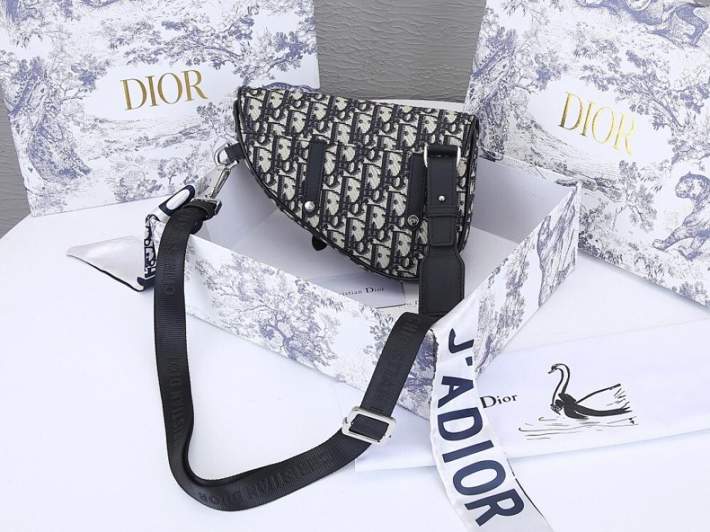 Italian-Inspired Stylish Monogram Calfskin Shoulder Bag