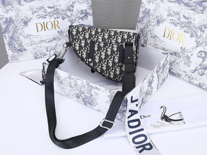 Italian-Inspired Stylish Monogram Calfskin Shoulder Bag