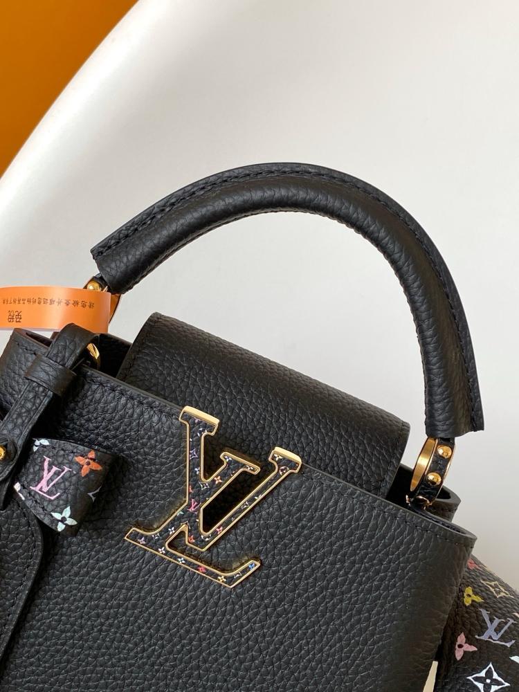 Leather Top Handle Bag