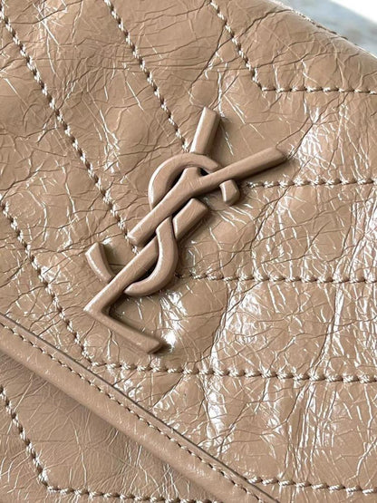 Calfskin Top Handle Bag