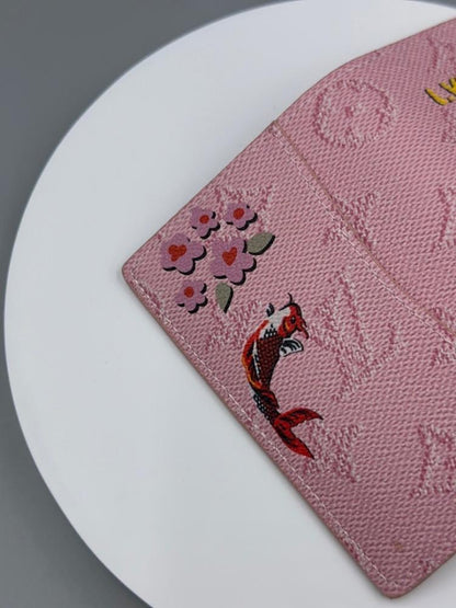 Modern Refined Monogram Leather Wallet