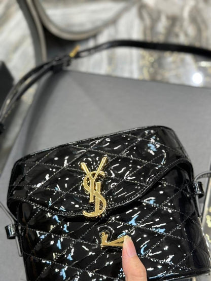 Alma Quilted Leather Top Handle Bag