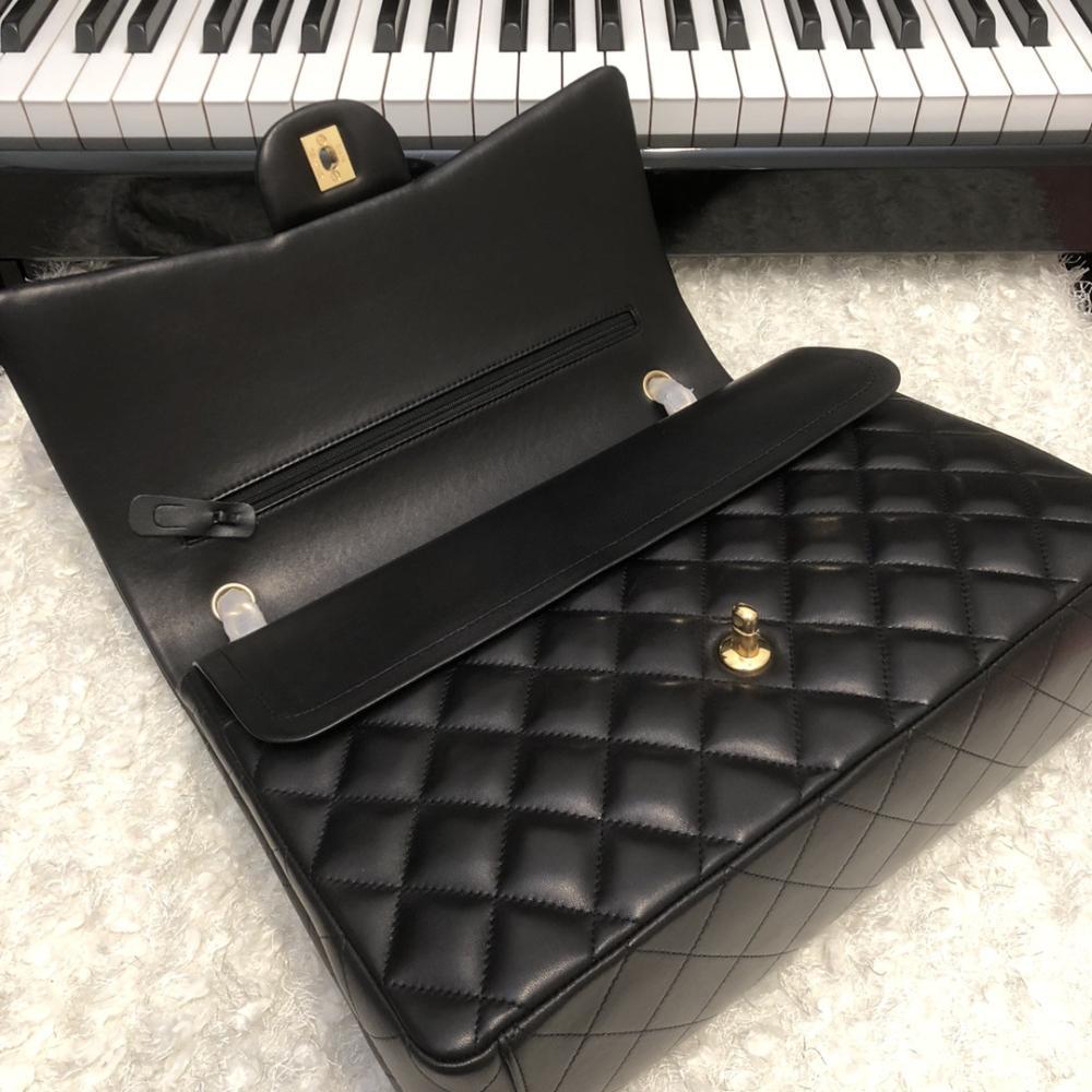 Lambskin Top Handle Bag