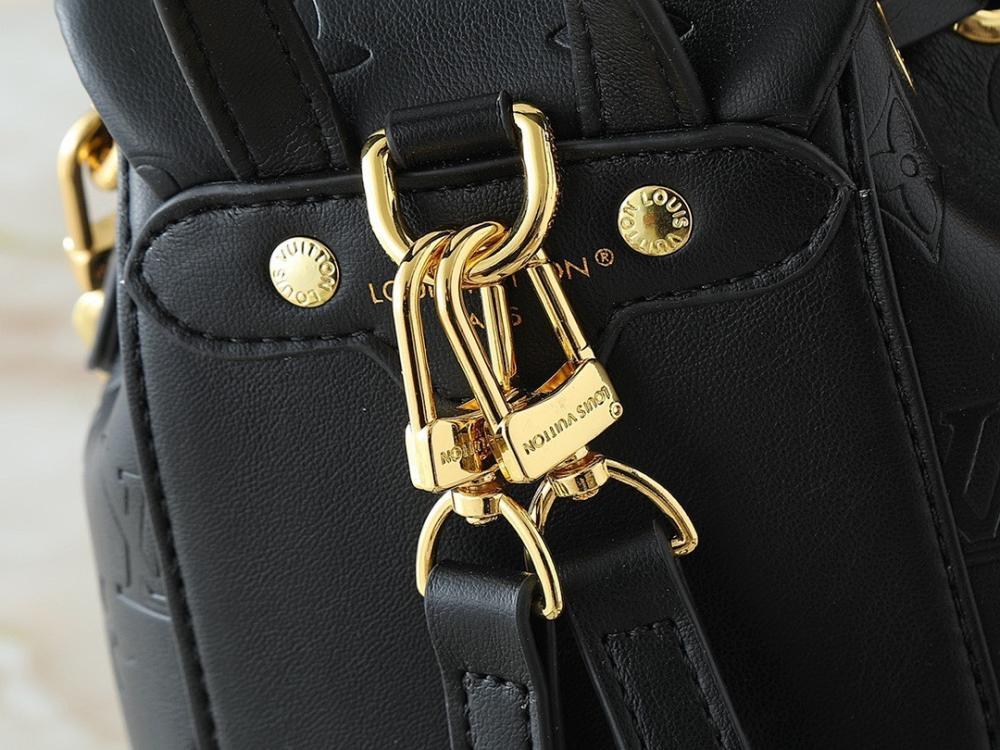 Luxury Premium Monogram Leather Shoulder Bag