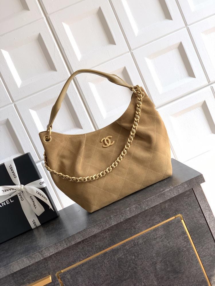 Stylish Suede Hobo Bag