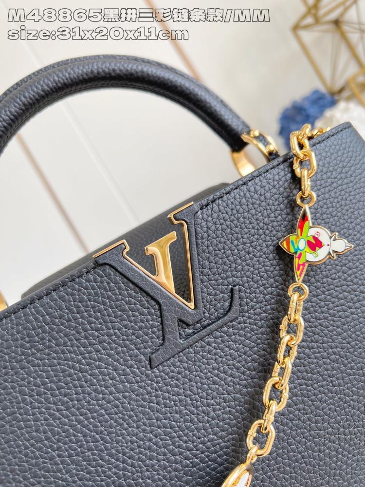 Calfskin Top Handle Bag
