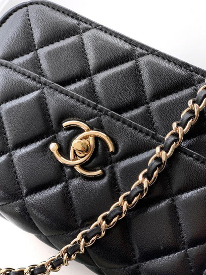 Leather Top Handle Bag