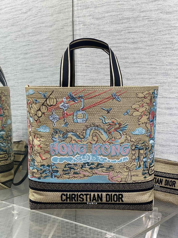 Embroidered Top Handle Bag