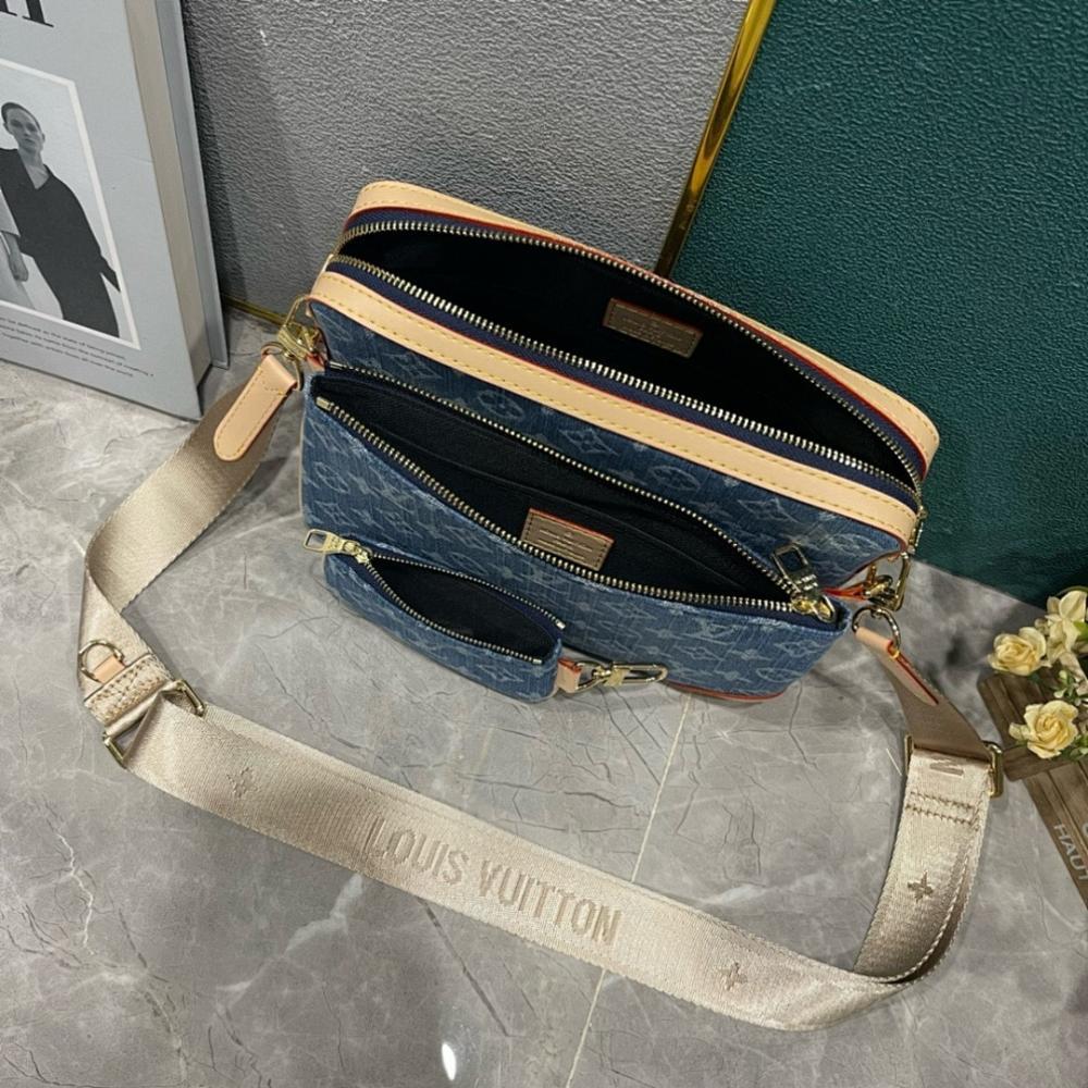 Stylish Refined Denim Shoulder Bag