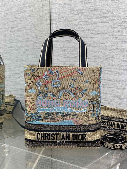 Embroidered Shoulder Bag