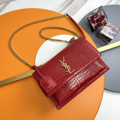 Leather Top Handle Bag