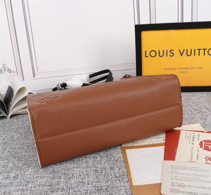 Classic Elegant Leather Tote Bag